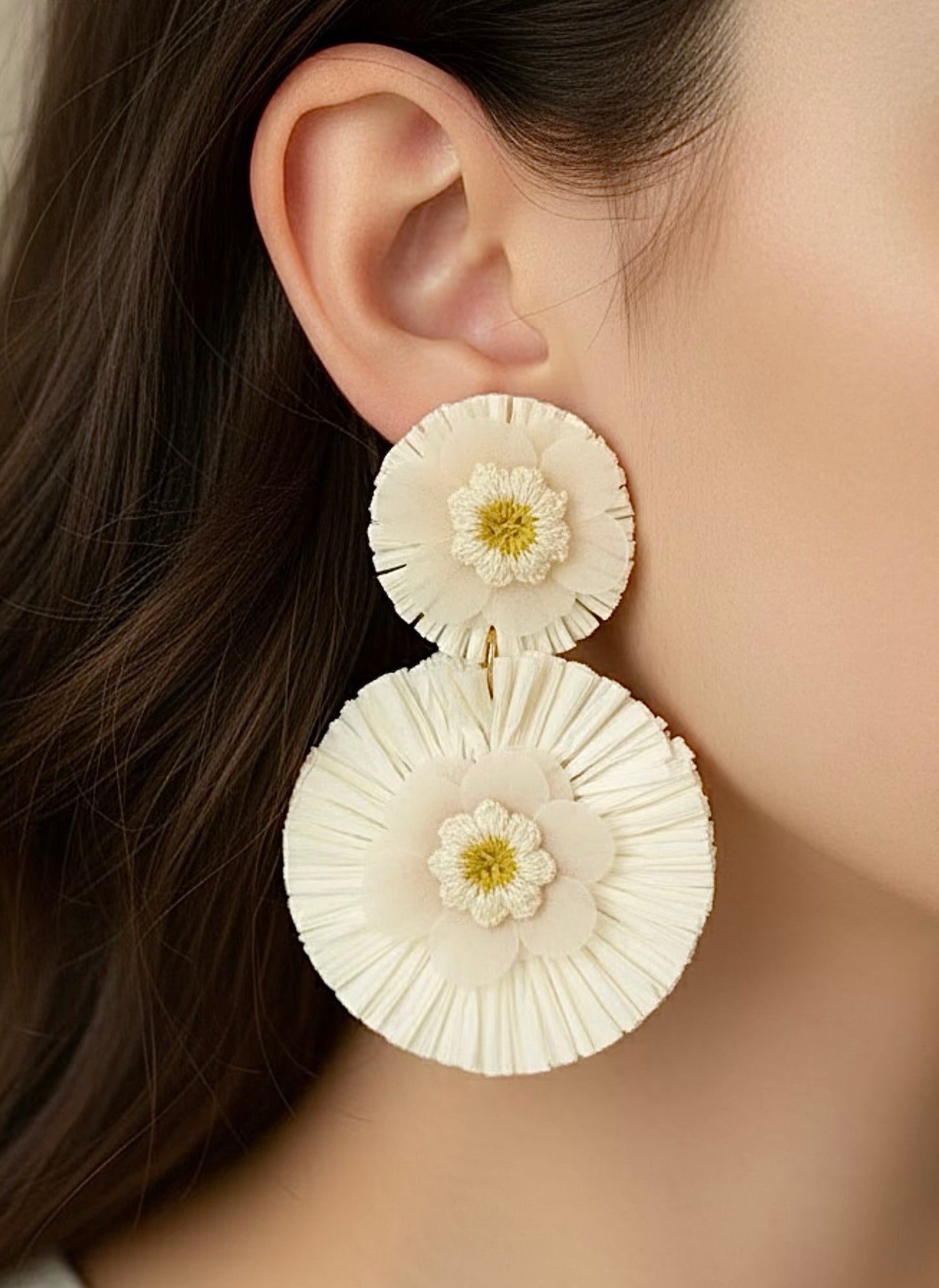 Bohemian Çiçek Küpe