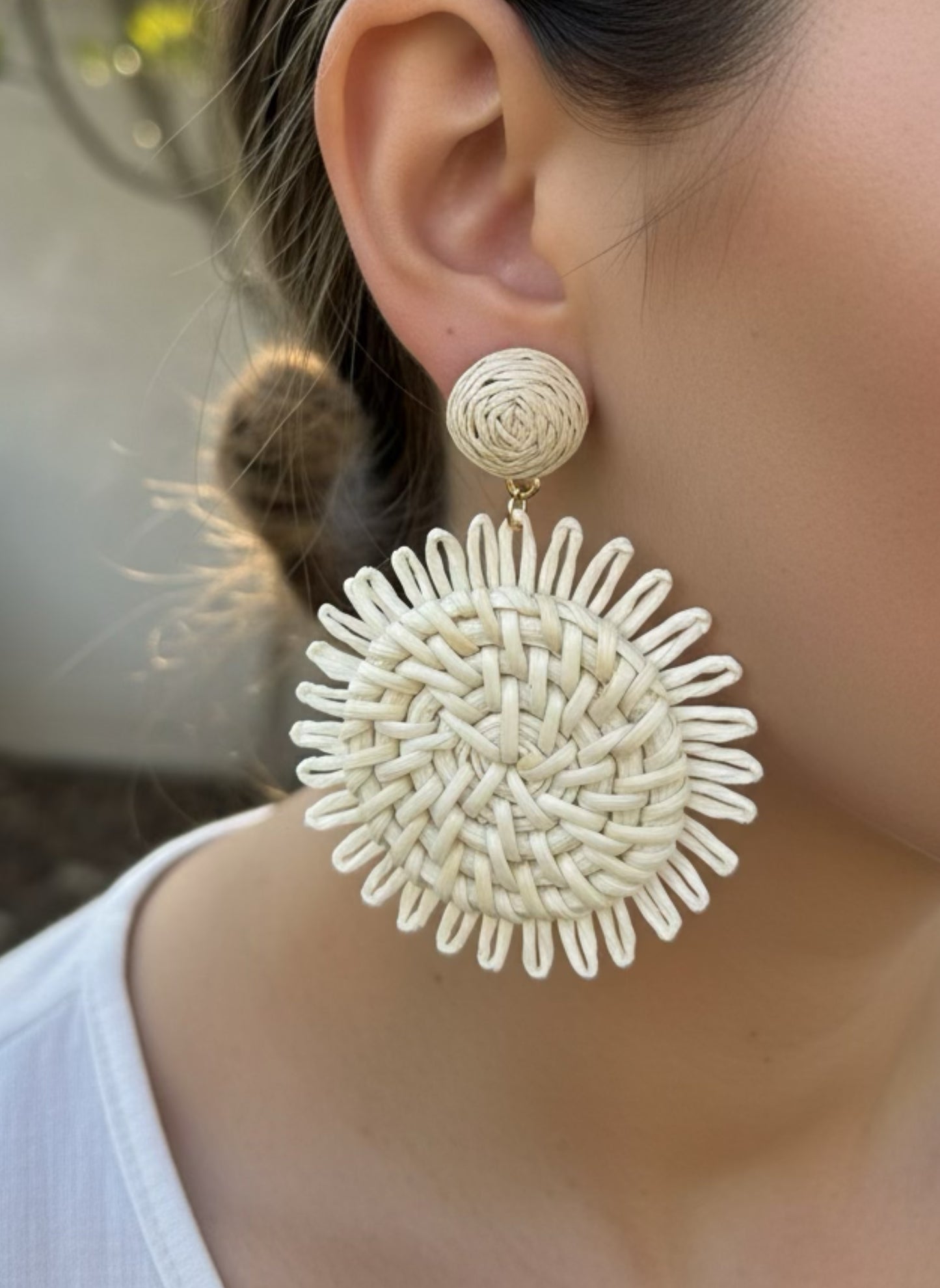 Bohemian Hasır Küpe