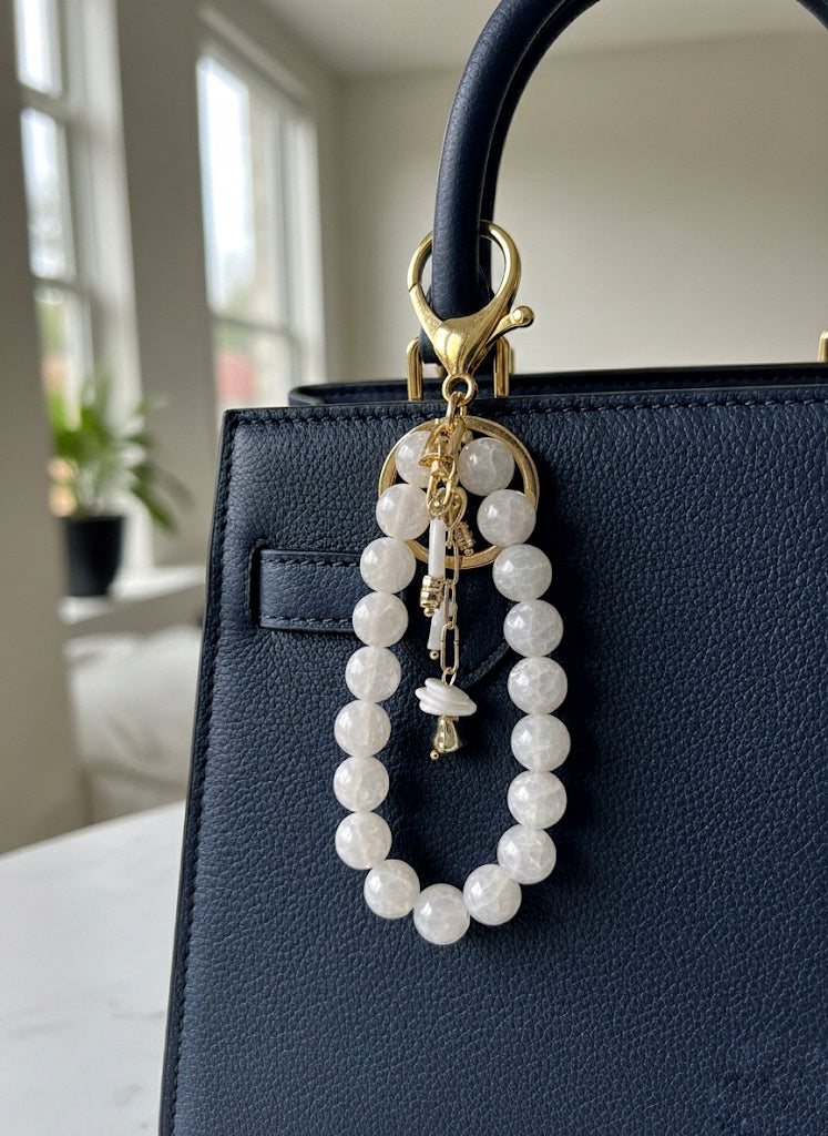 Taşlı Anahtarlık Ve Çanta Süsü