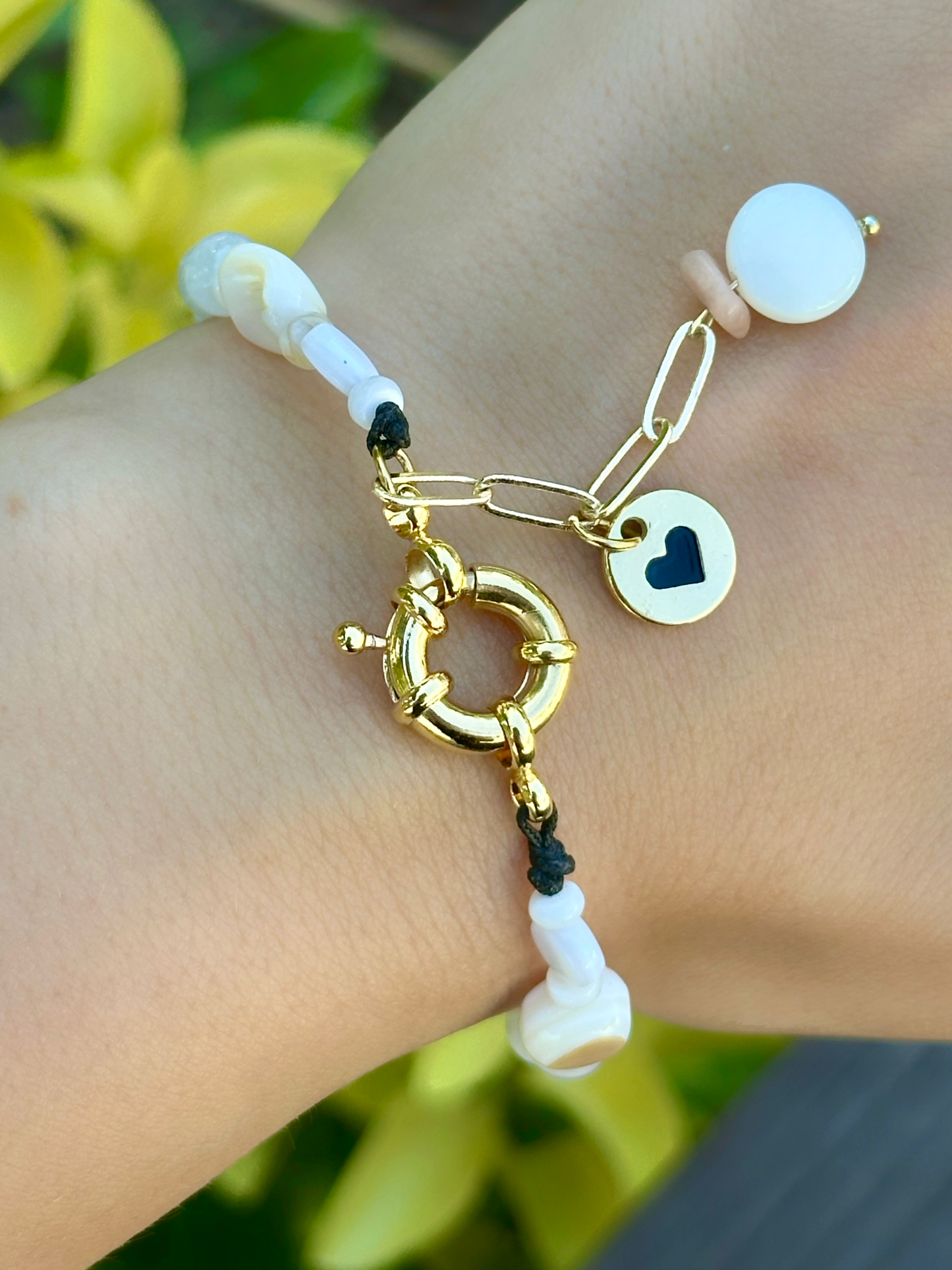 Marbled - Doğal Taş Arınma Bilekliği N0.2