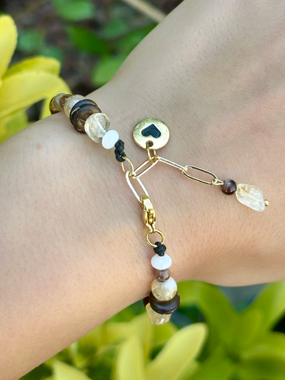 Tawny - Doğal Taş Başarı Bilekliği N0.7