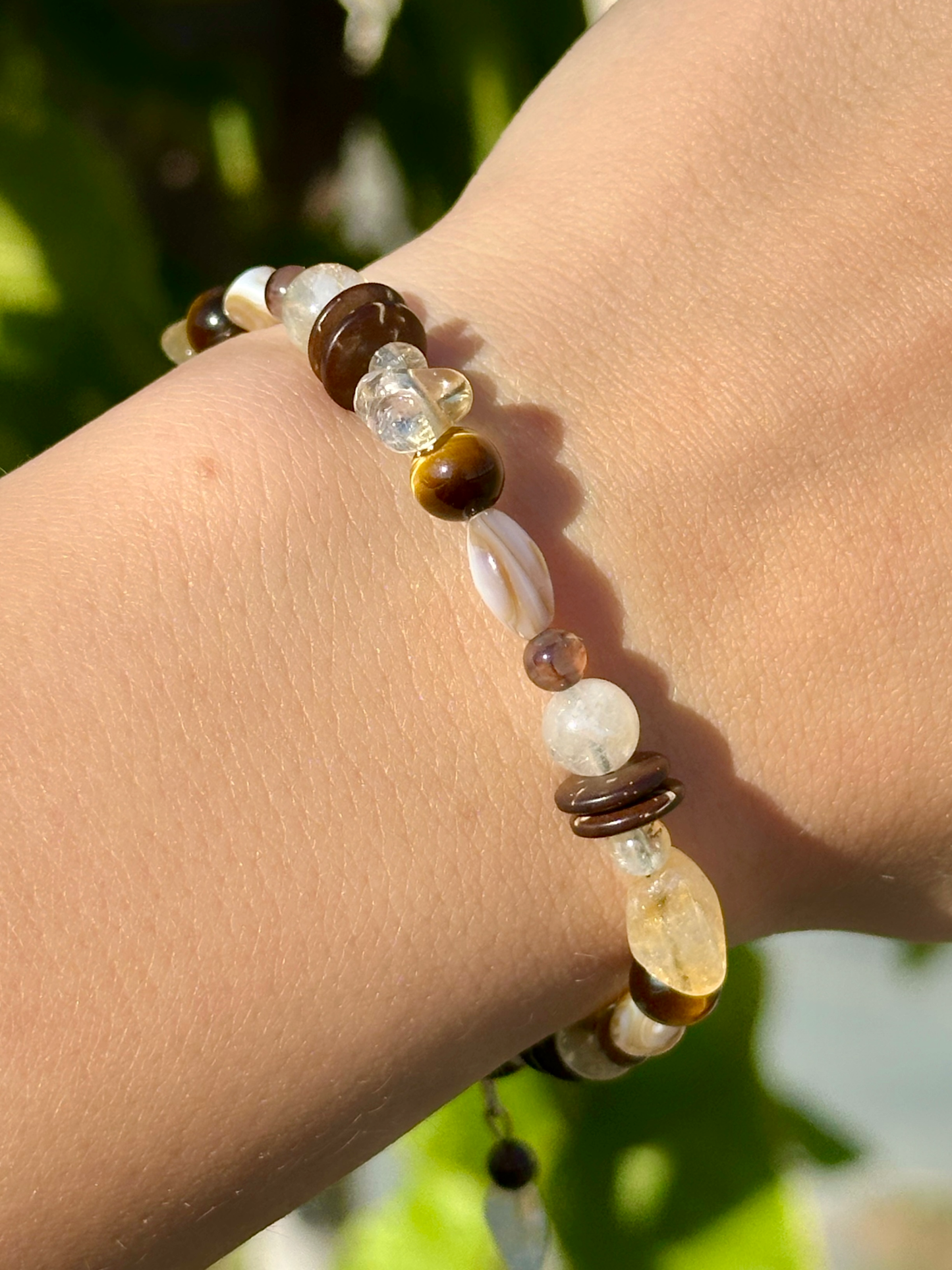 Tawny - Doğal Taş Başarı Bilekliği N0.7