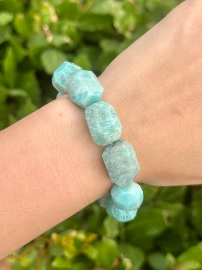 Aero - Amazonit Doğal Taş Bileklik N0.20