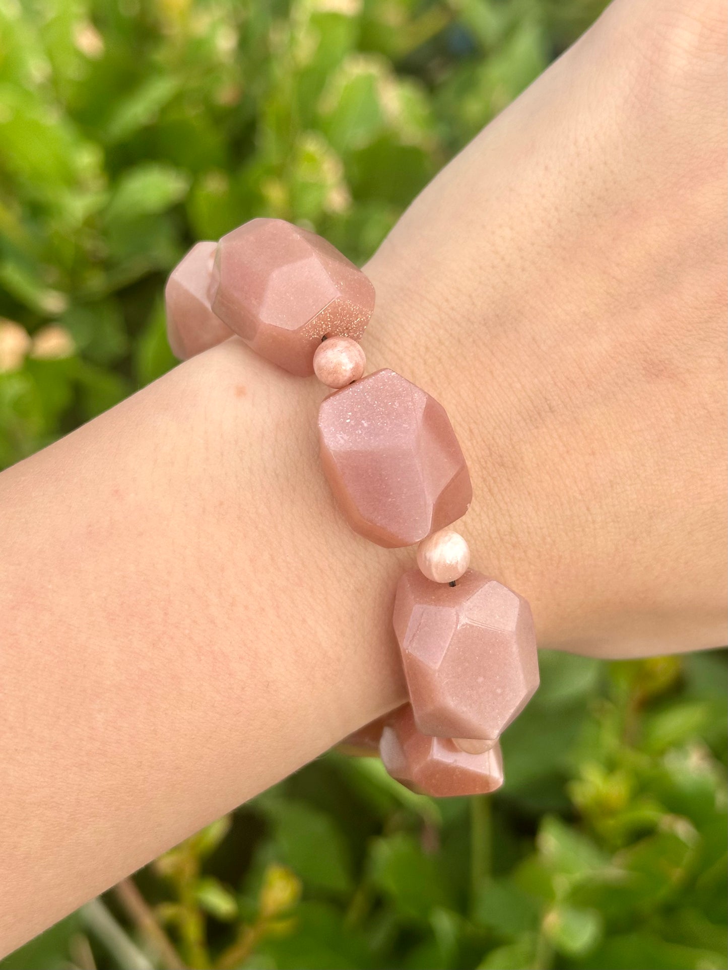 Vian - Güneş Taşı Doğal Taş Bileklik N0.23