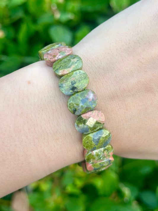 Unakit Doğal Taş Bileklik N0.27