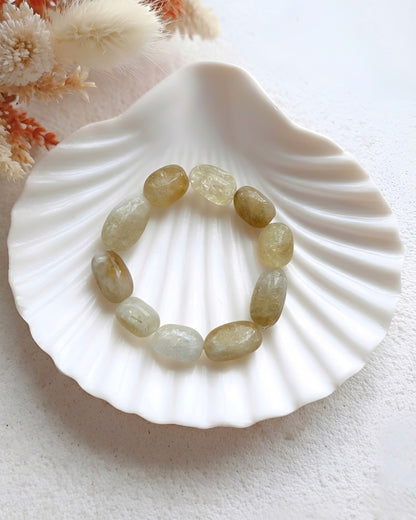 Solar - Sitrin Doğal Taş Bileklik N0.39