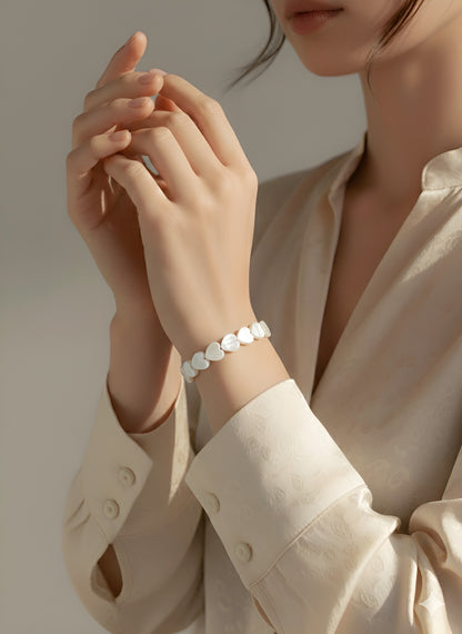 Shine - Sedef Doğal Taş Bileklik N0.15