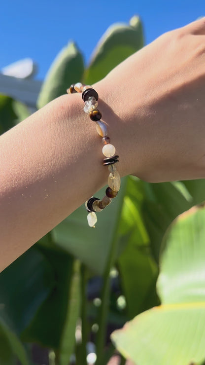 Tawny - Doğal Taş Başarı Bilekliği N0.7